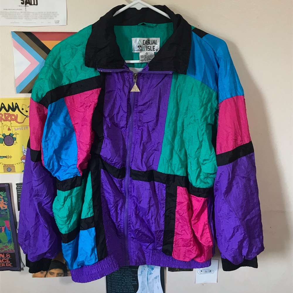 vintage casual isle jacket